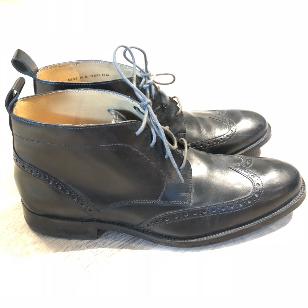 Cole Haan Black Wingtip Dress Chuckka